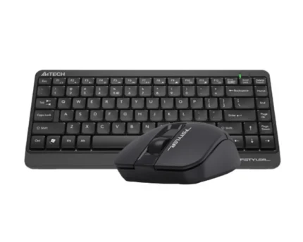 A4Tech FSTYLER FG1112S Wireless Keyboard Mouse Set Black