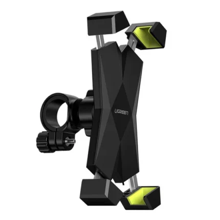 Cycle phone mount with silicone clamps